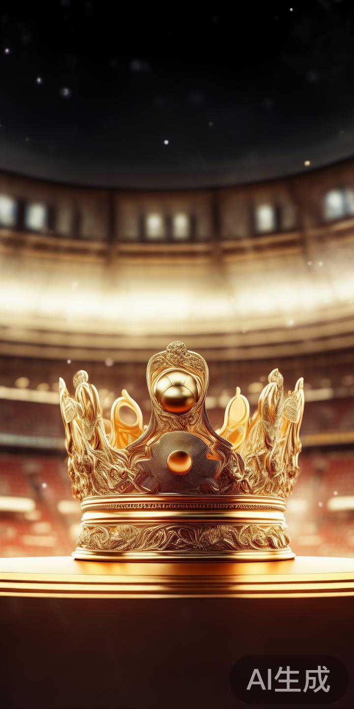 所谓的体育皇冠，可以理解为在某项体育赛事或运动员生